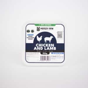 Mersey Raw Chicken & Lamb Raw Dog Food - 500g